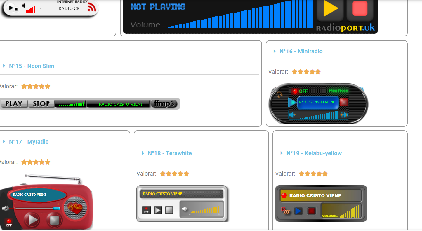 reproductor html