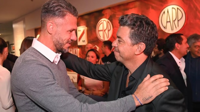 Demichelis se despide de River