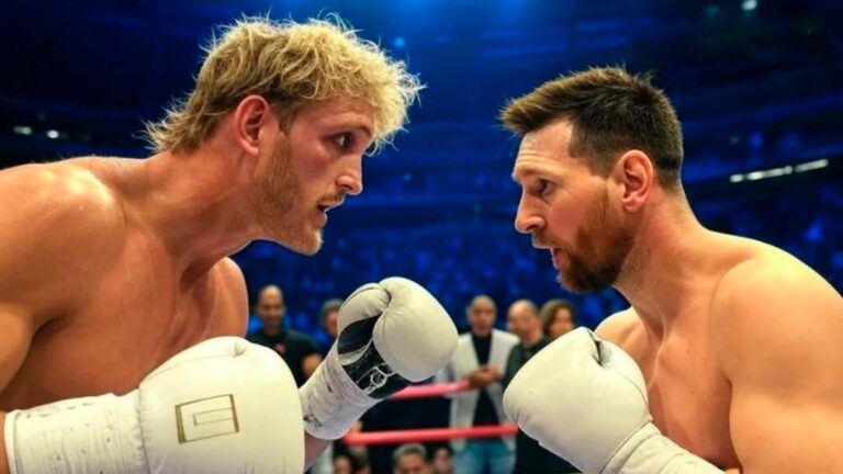 Logan Paul desafió a Messi