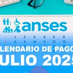ANSES - Calendario de Pago JULIO 2025